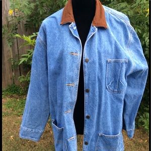 Fabulous Blue Jean Coat Button Down